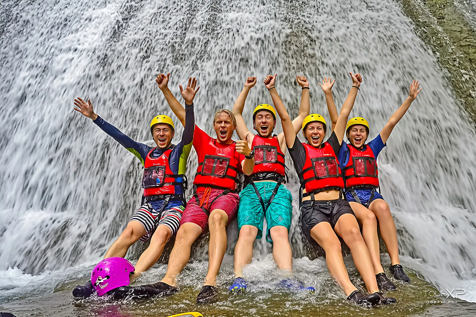 Badian Falls Canyoneering From Dumaguete Badian Falls Canyoneering From Dumaguete Operated By Tourxp