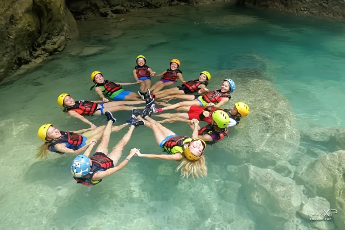 Badian Kawasan Falls canyoneering TourXP
